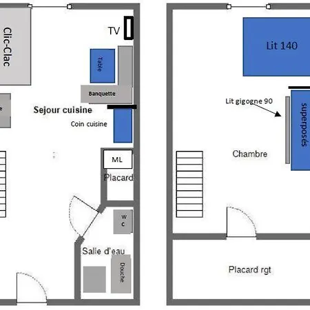 Dore Confort, 2 Pieces, 4 Personnes Apartment *